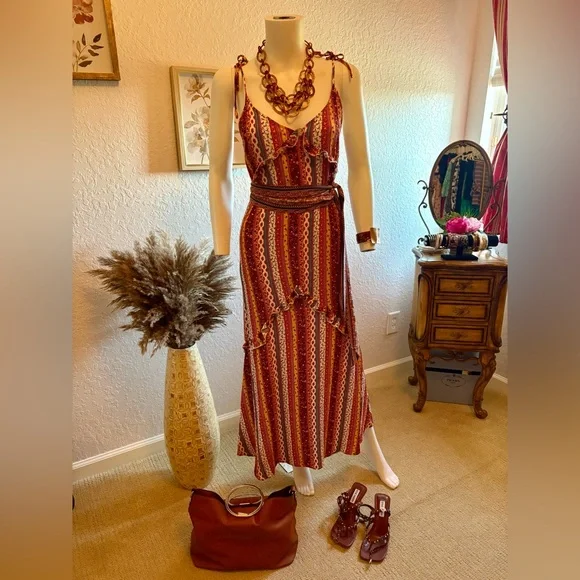 princess polly baby blue dress Forever 21 | Dresses | Forever 2 Brown And Orange Spaghetti Strap Sundress